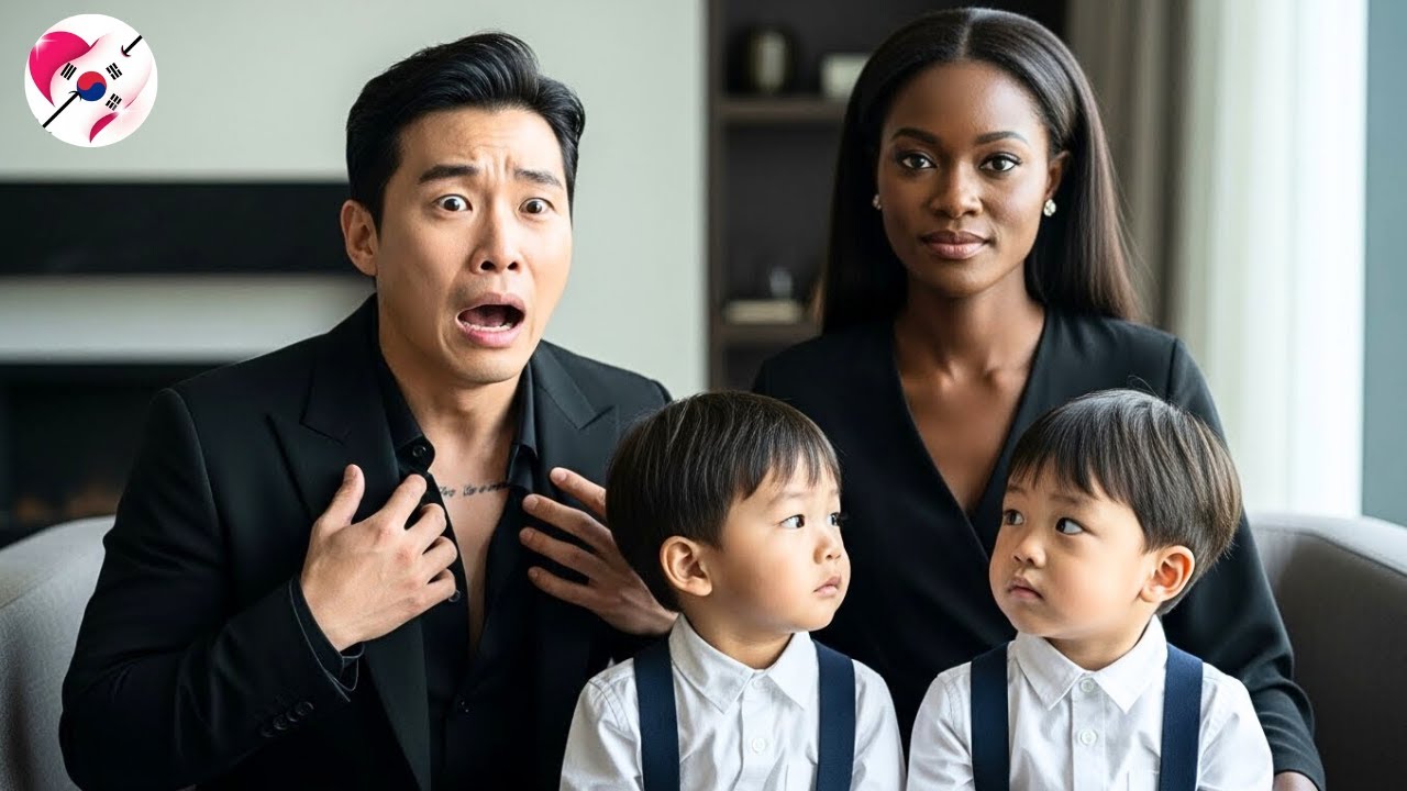 A Korean mafia boss was about to sign the divorce, but saw his ex-wife enter pregnant with twins