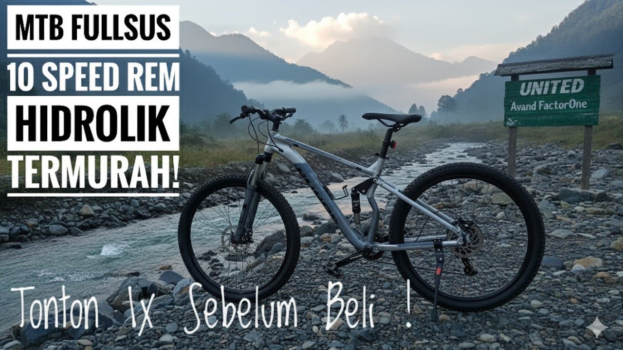 Gila! Seperti ini TERNYATA goals Design MTB Fullsus, Dengkul Lemah jadi Kuat Nanjak  