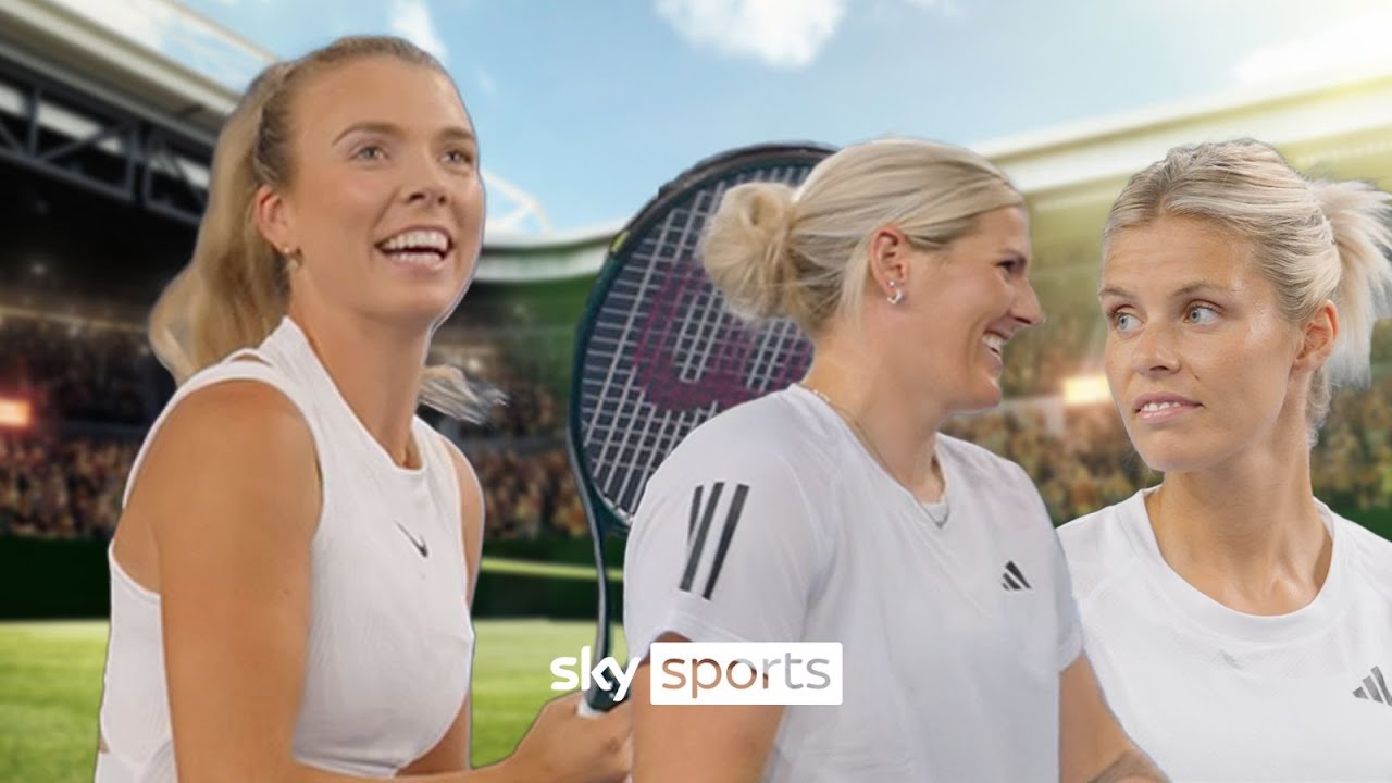 Lionesses' Daly & Bright take on British #1 Katie Boulter in forfeits challenge! | Legend in a Lexus