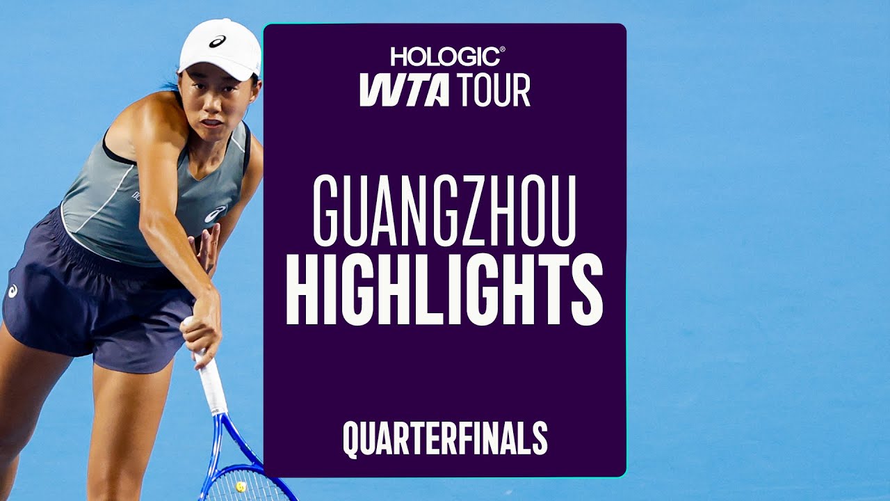 Четвертьфинал в Гуанчжоу с Чжан, Ли, Сунь и Лю | Лучшие моменты матча WTA