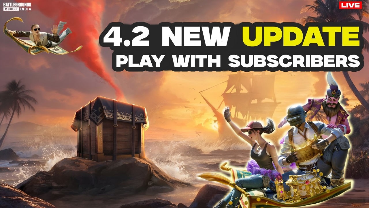😎BGMI LIVE 4.2 NEW UPDATE 😍  GAMEPLAY JOIN TEAMCODE #bgmilive #pubgmobile