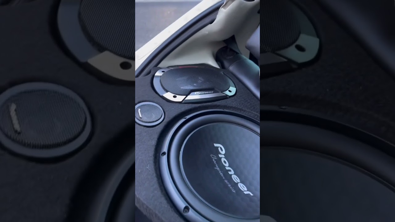 🚨 Projeto que N&Atilde;O Recomendo: Subwoofer no Tamp&atilde;o #somautomotivo #pioneer #shorts