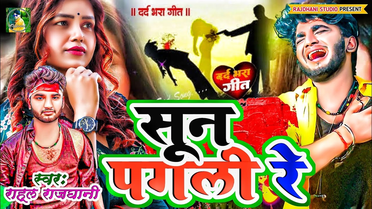 सुन पगली प्यार में दर्द😭🌺दर्द वालागीत #राहुल_राजधानी #rahul_rajdhani New Bewfai gana