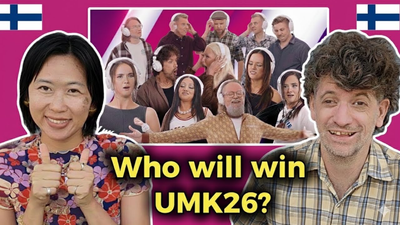 UMK26 contestants react to... UMK26! (Linda x Pete, Antti, KIKI, CHACHI, Komiat, Etta, Sinikka)