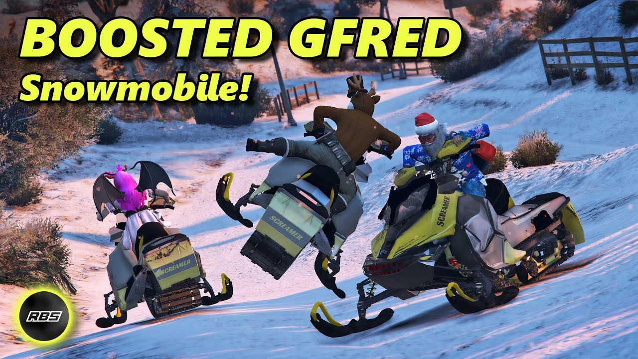 Super Snowmobile! - Boosted Gfred GTA 5