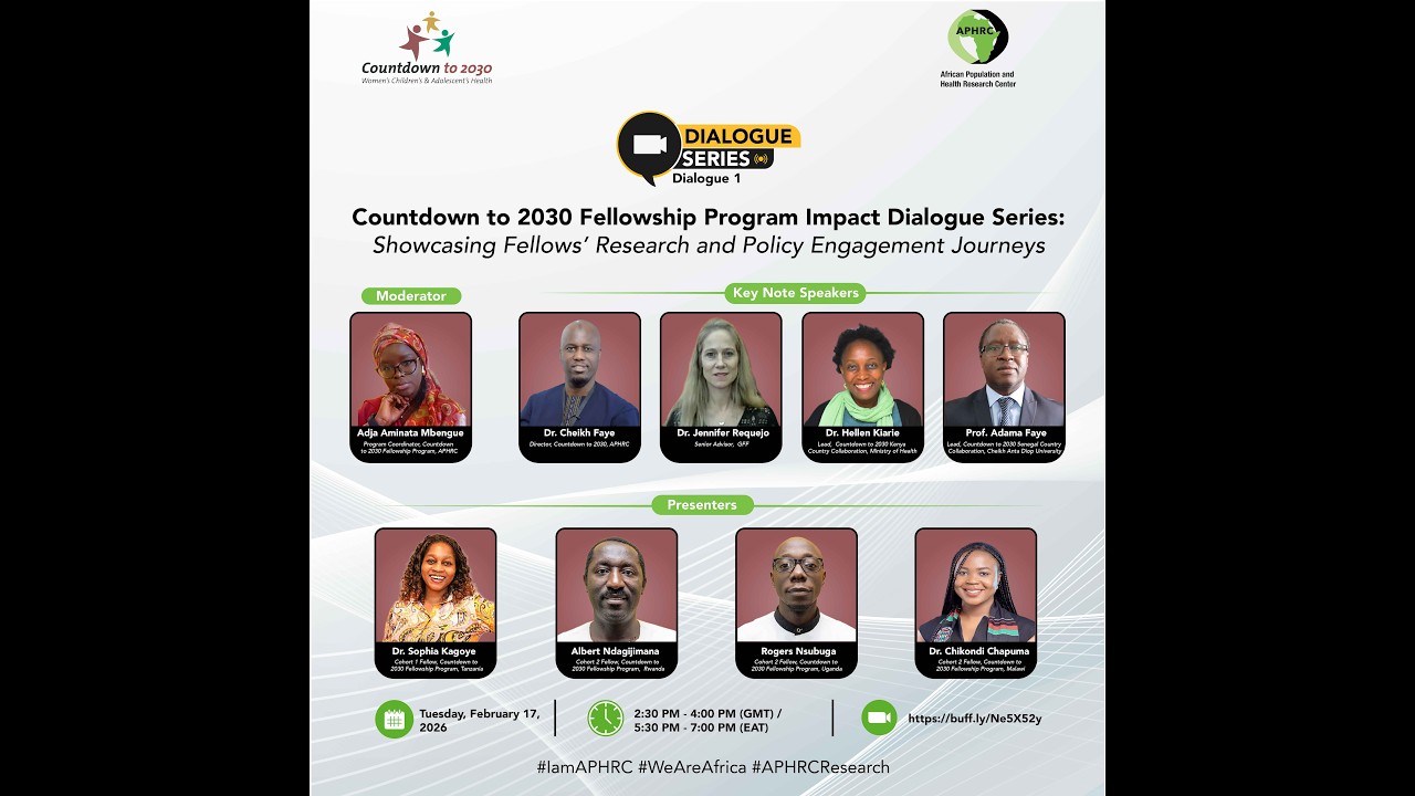Countdown to 2030 Fellowship Program Impact Dialogue Series