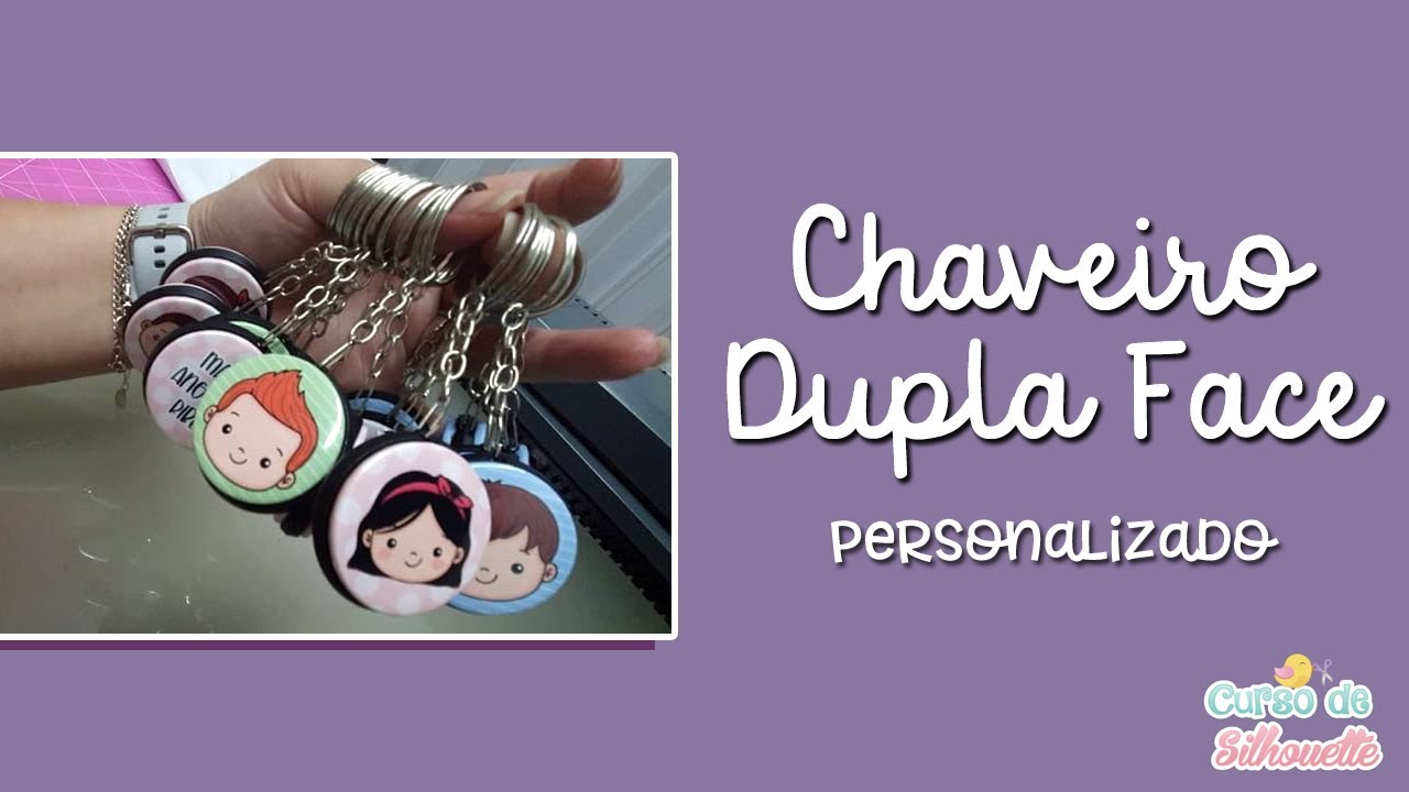 Como fazer Chaveiro Personalizado com a máquina de button
