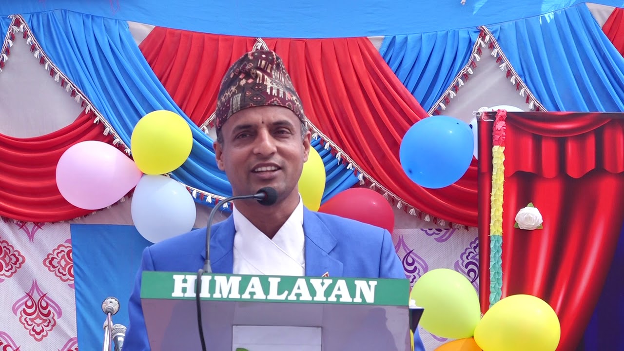 Motivational speech at parents day by Dr Tek Narayan Poudel