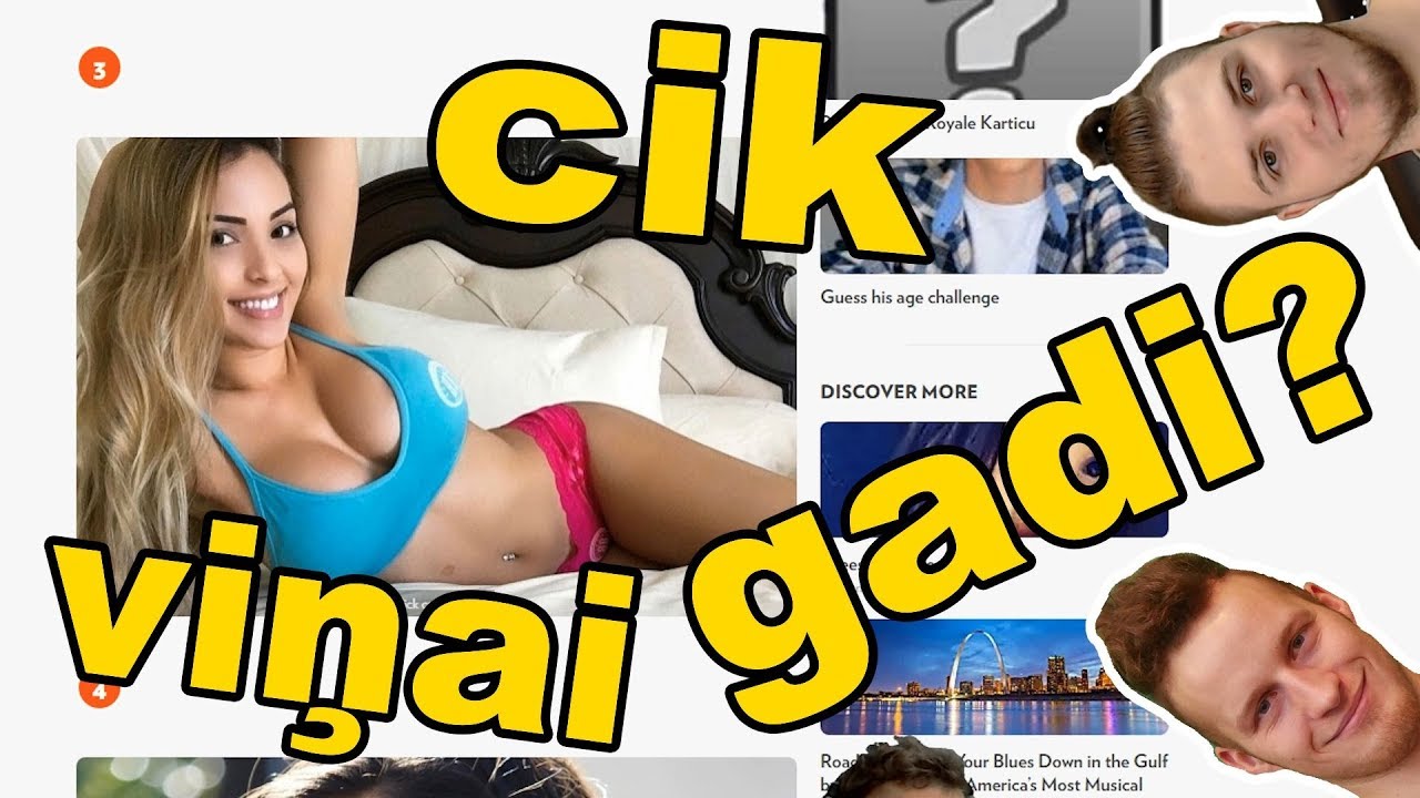 UZMINI, CIK VIŅAI IR GADU?