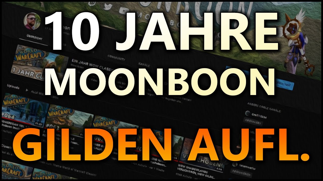 DIE AUFLÖSUNG DER BOONCREW GILDE! - 10 JAHRE MOONBOONSWORLD [LIVESTREAM MITSCHNITT]