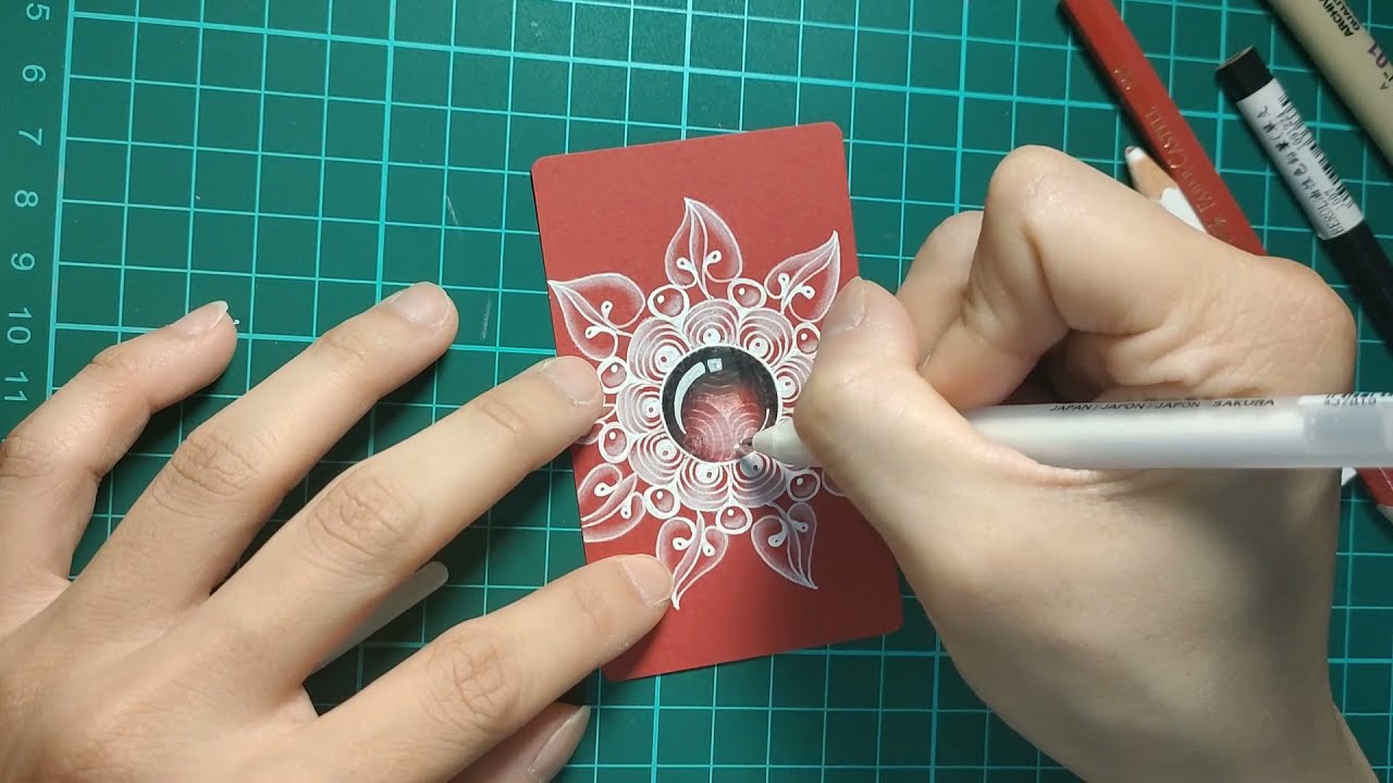 禪繞寶石教學Zentangle gem teaching-3