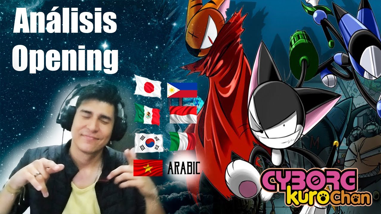 Reaction Opening Cyborg Kurochan in 9 versions