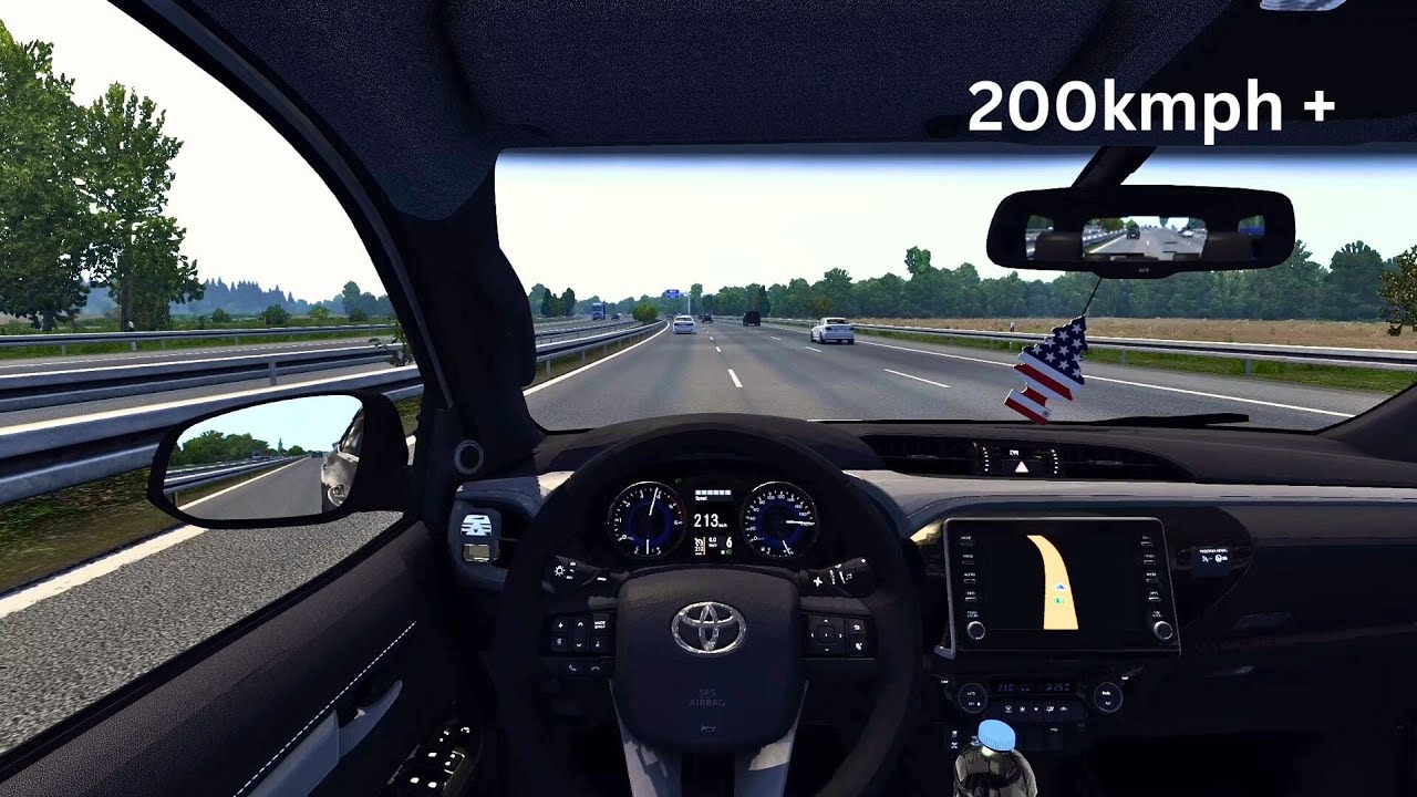 Toyota Fortuner High Speed Driving | Euro Truck Simulator 2 | Gameshwar