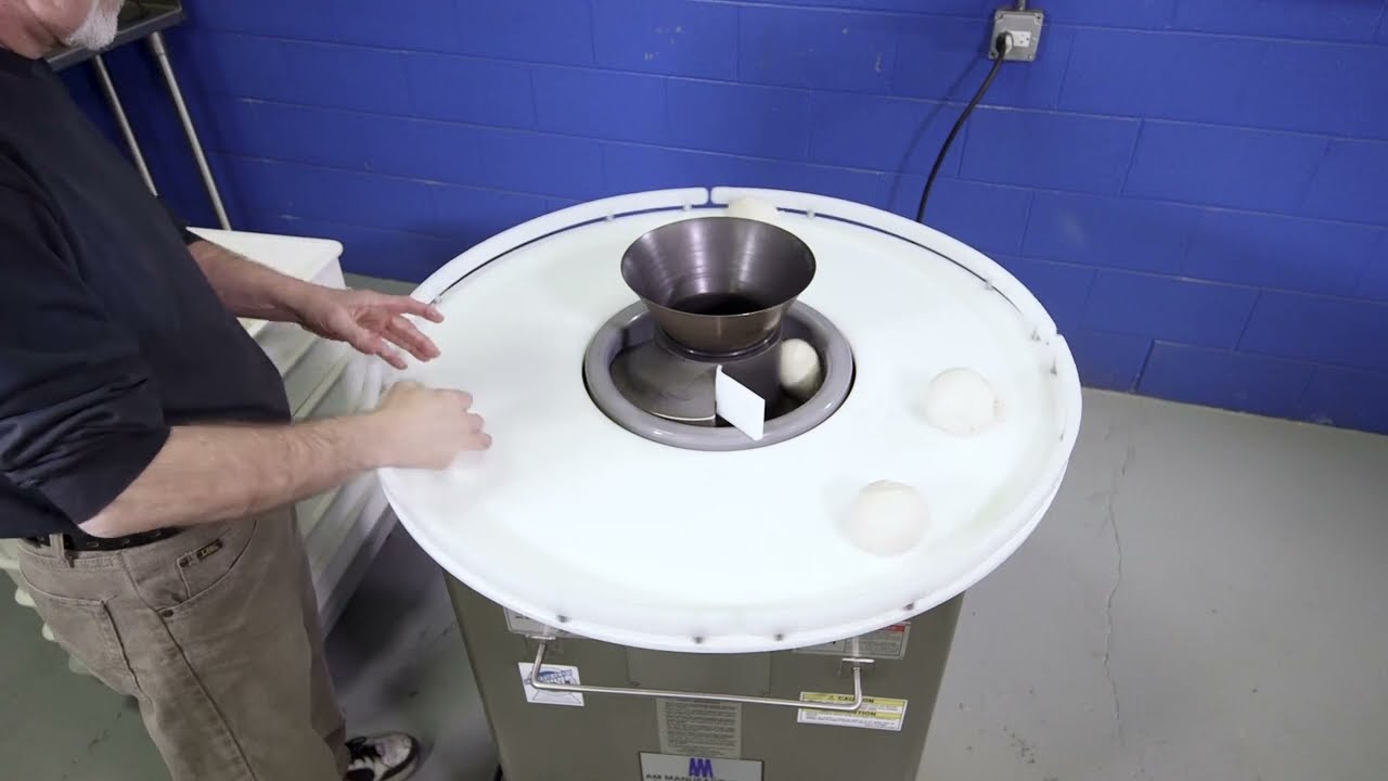 AM Manufacturing R900T, DOUGH ROUNDER with rotating table