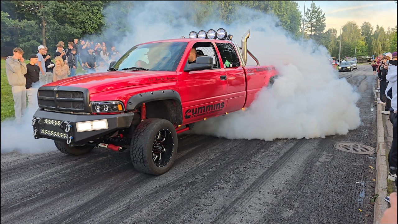Muscle Car Burnouts | Vantaa Cruising 7.2024