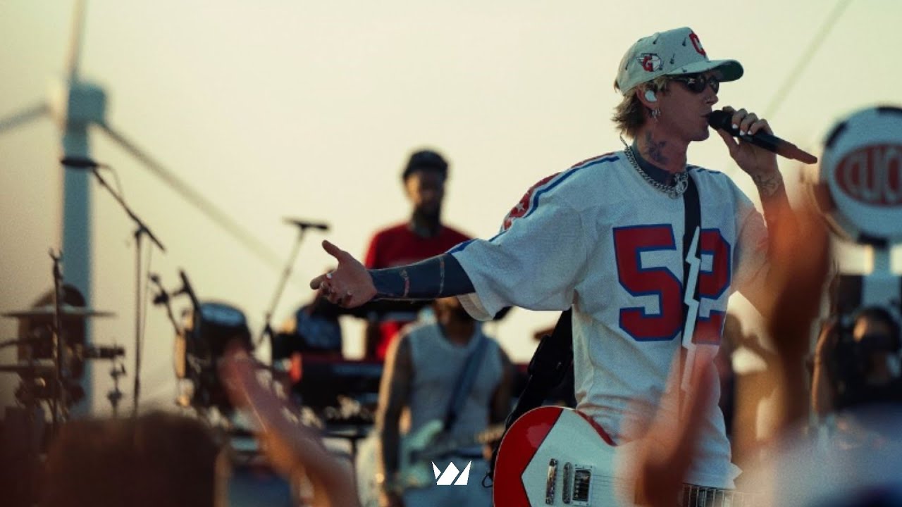 mgk - NEW MESS ft. Juice WRLD & The Kid LAROI (Tranquille Music Video)