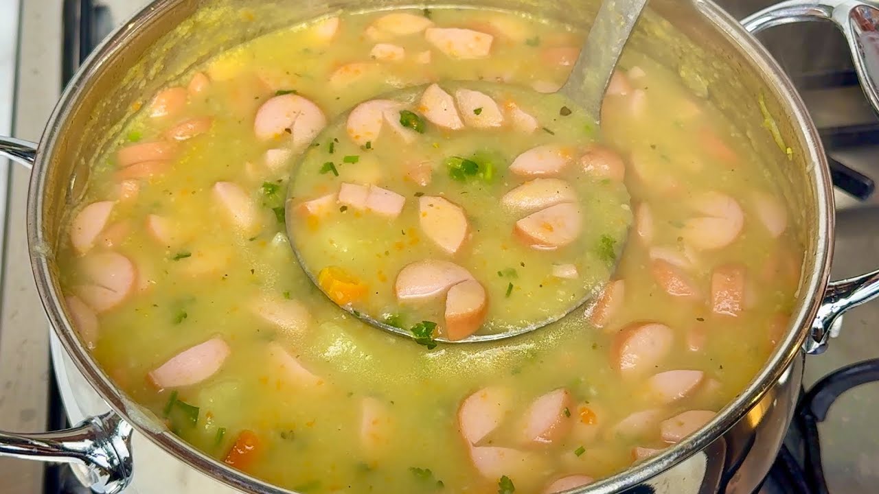 Немецкий суп -Сокровище! Беру КАРТОШКУ и готовлю ГЕНИАЛЬНЫЙ суп! Вкусный рецепт из простых продуктов