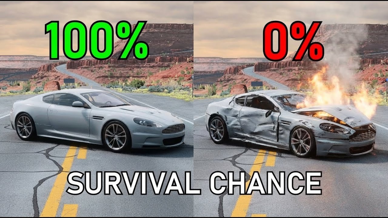 Realistic Survival Chance Crash Testing Ep.20 | BeamNG.drive