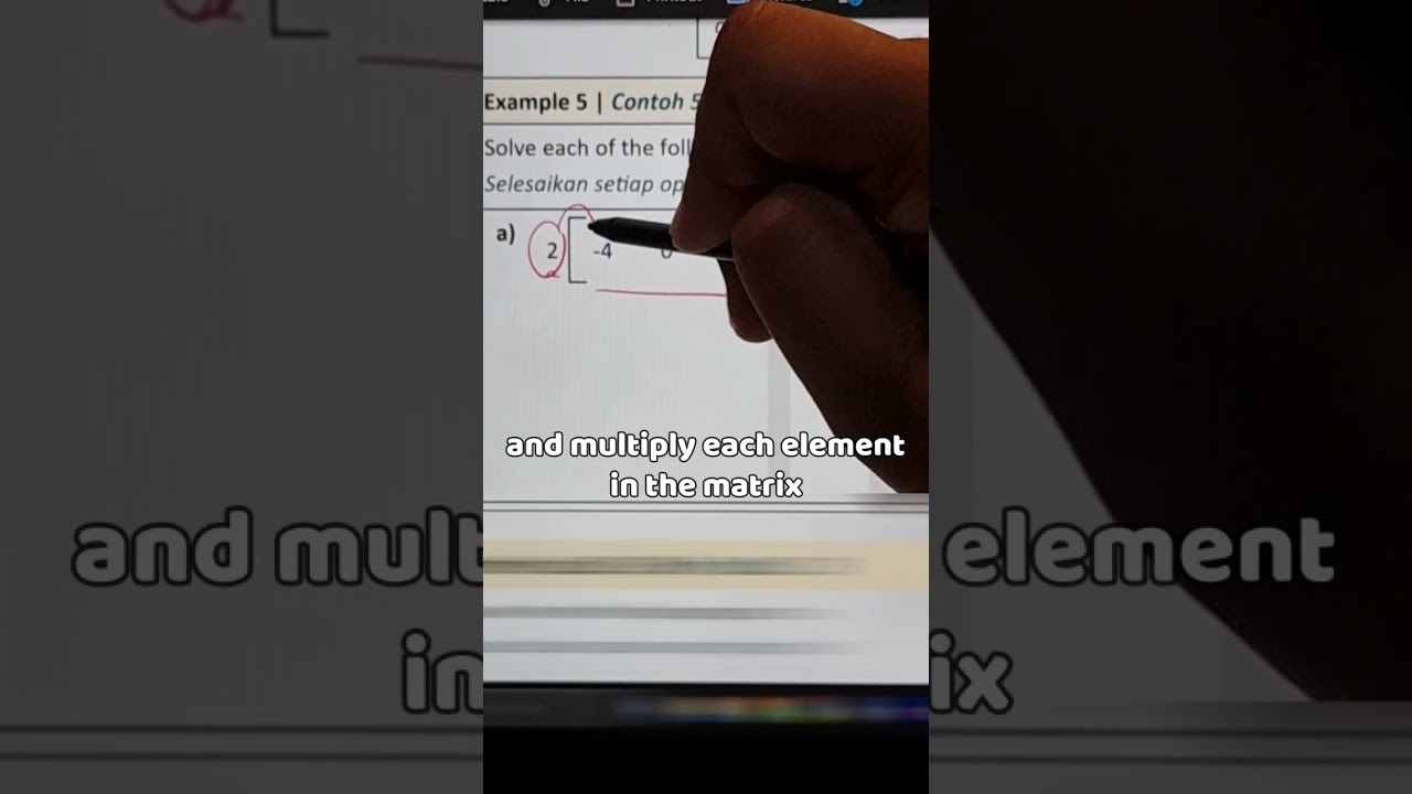 Matrices made EASY | Maths | #shorts