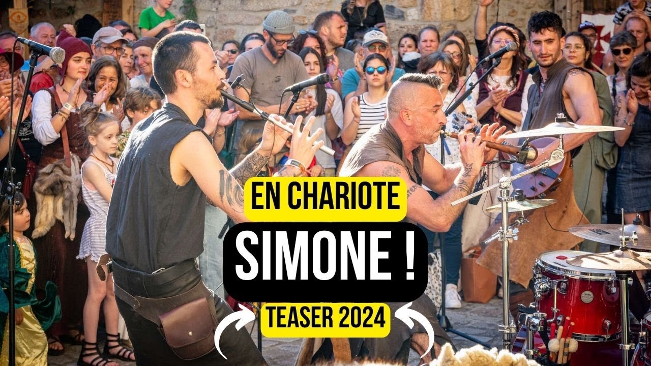 TEASER TANNEURS DE DRAC - EN CHARIOTE SIMONE ! 2024