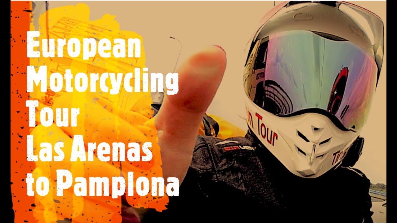 European Motorcycle Tour Las Arenas To Pamplona In Spain On The Africa Twin