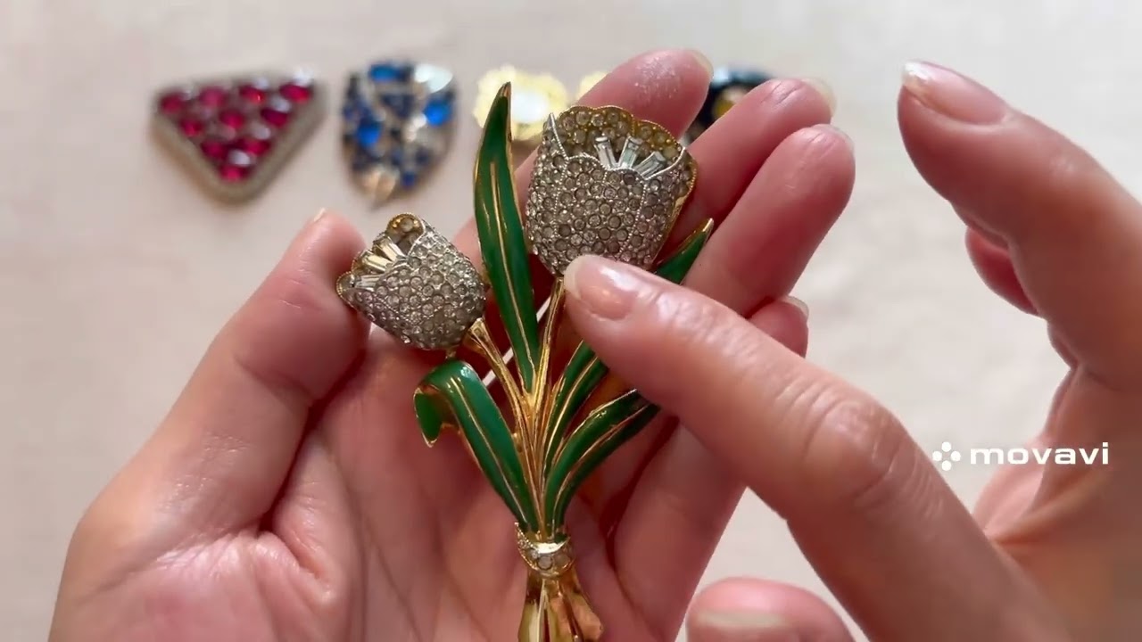 121. Продолжение распаковки!!! Украшения от Coro, YSL, Paloma Picasso, Gucci, Schiaparelli