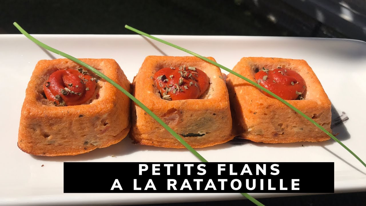 PETITS FLANS À LA RATATOUILLE : l’atelier culinaire Guy Demarle