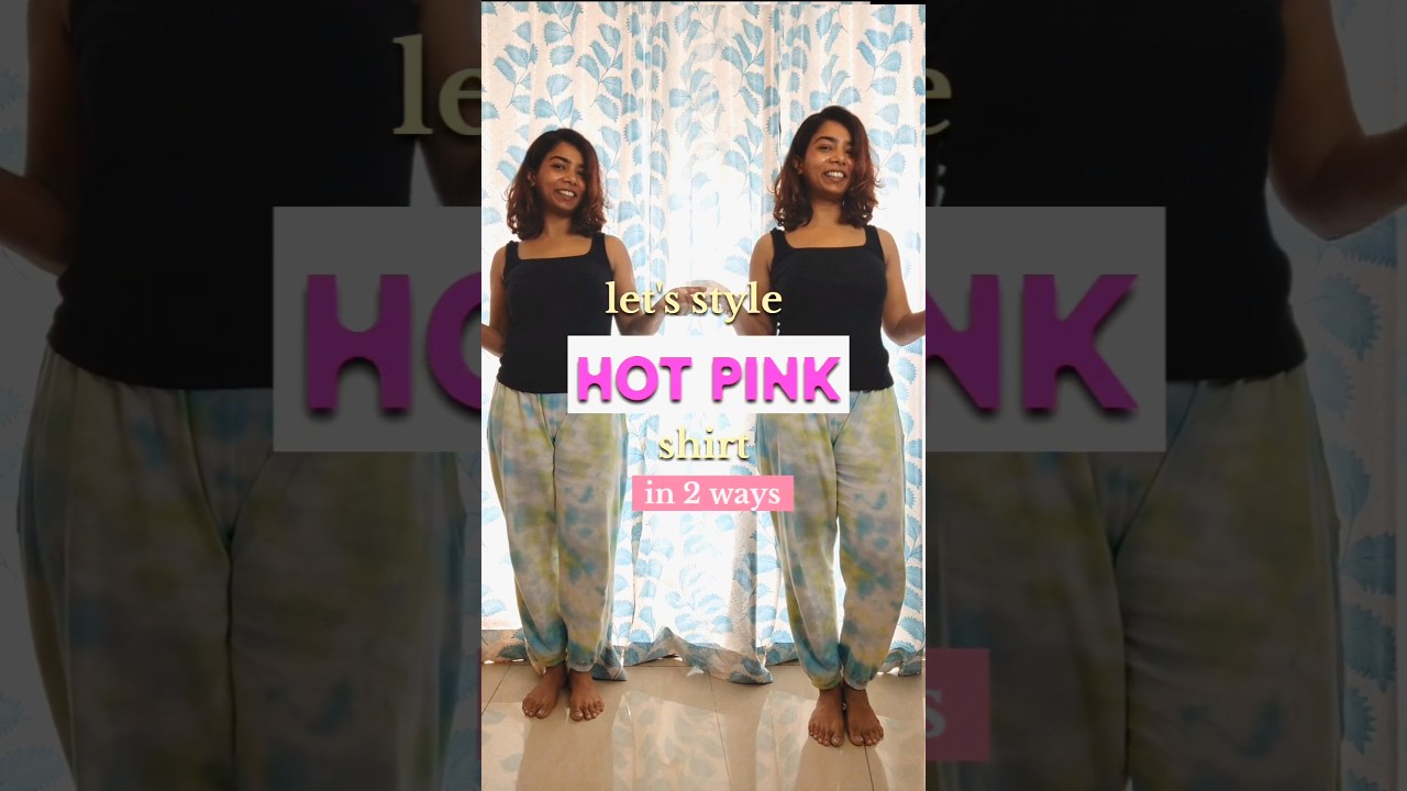 👚How to Style a Hot Pink Shirt | Casual & Formal Outfit Ideas 2025