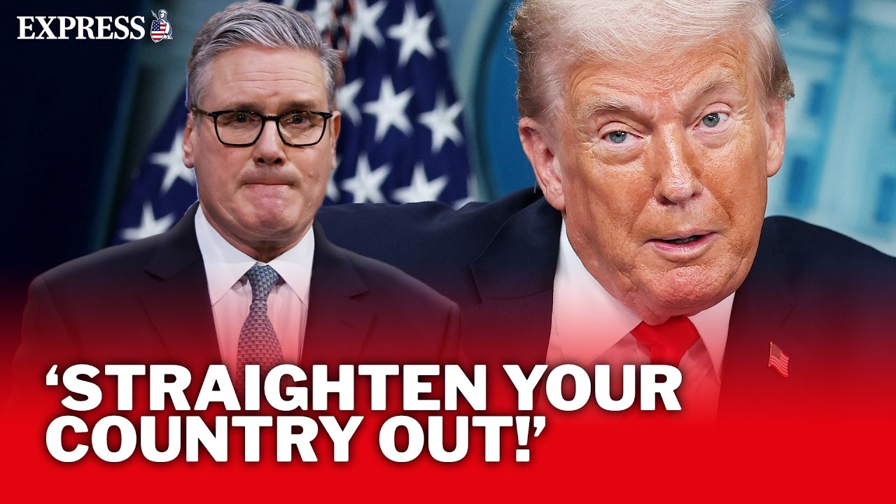 'LIBERAL!' - Trump taunts Keir Starmer ahead of explosive speech at Davos as tensions grow