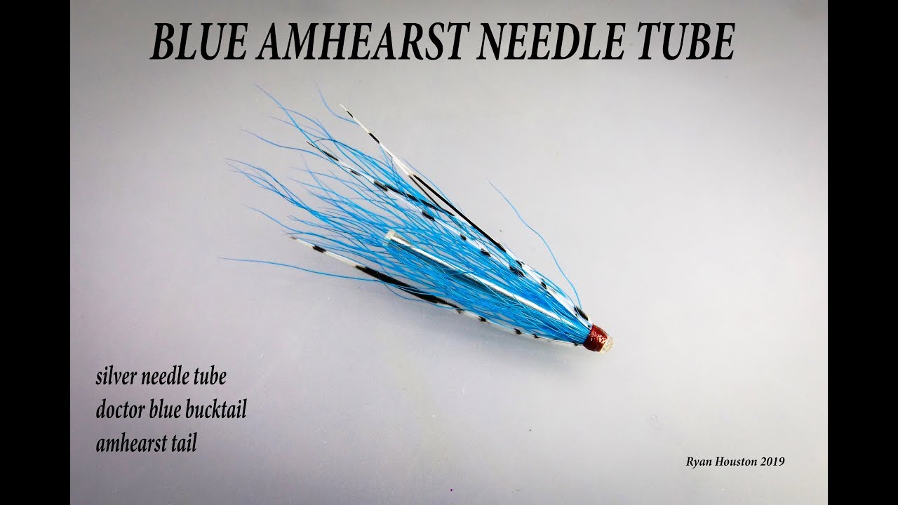 TYING THE BLUE AMHEARST SEATROUT NEEDLE FLY WITH RYAN HOUSTON 2019