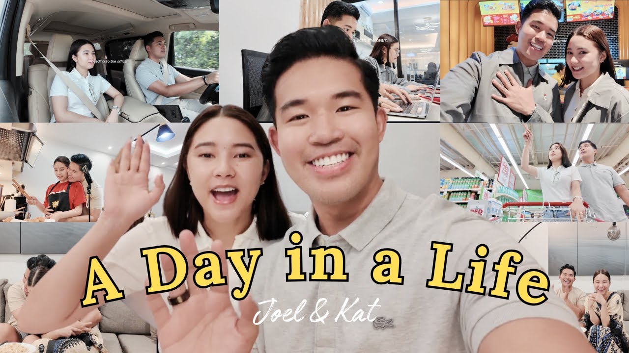 A Day in Our Life (married edition): work, branch visit, quick grocery run & movie night!