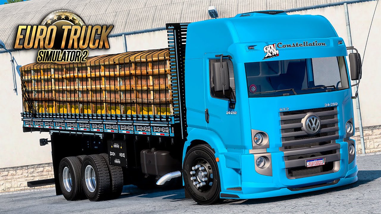 Vw Constellation 24.250 Carregado de Melão - Euro Truck 2