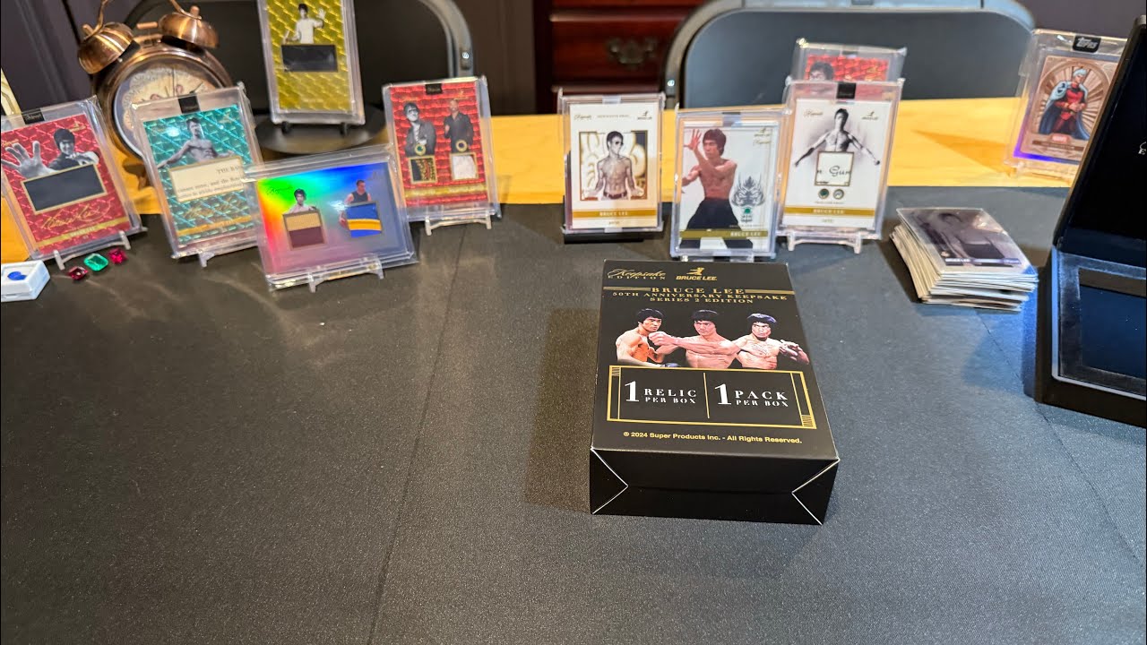 Loaded Case!! 2024 Bruce Lee Keepsake 50TH Anniversary FULL CASE #unboxing #brucelee  