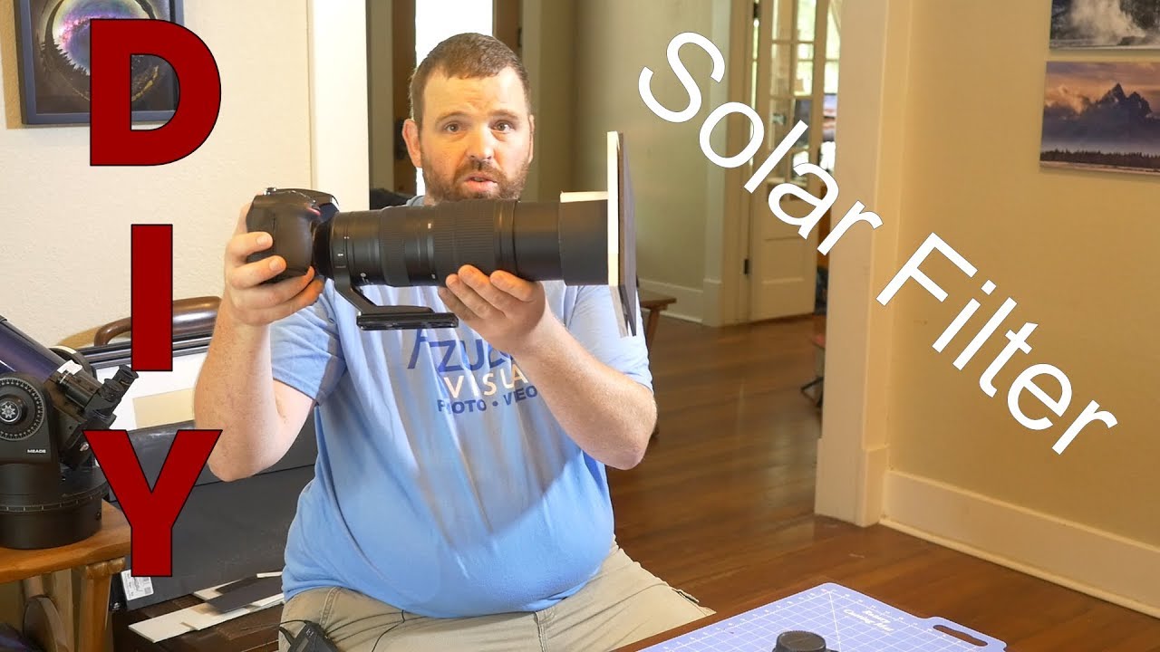 Making a DIY Solar Filter - Great American Eclipse
