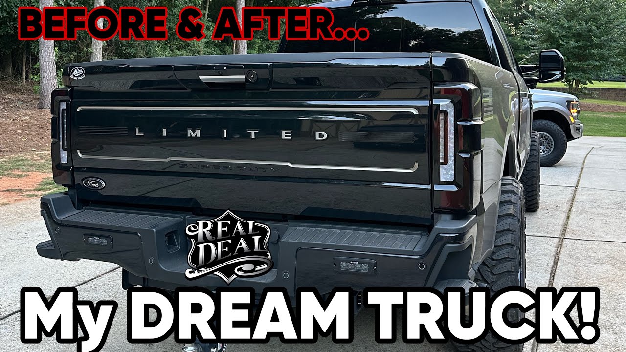 My 2024 F250 LIMITED is COMPLETE! Leveled on 37s REVEAL