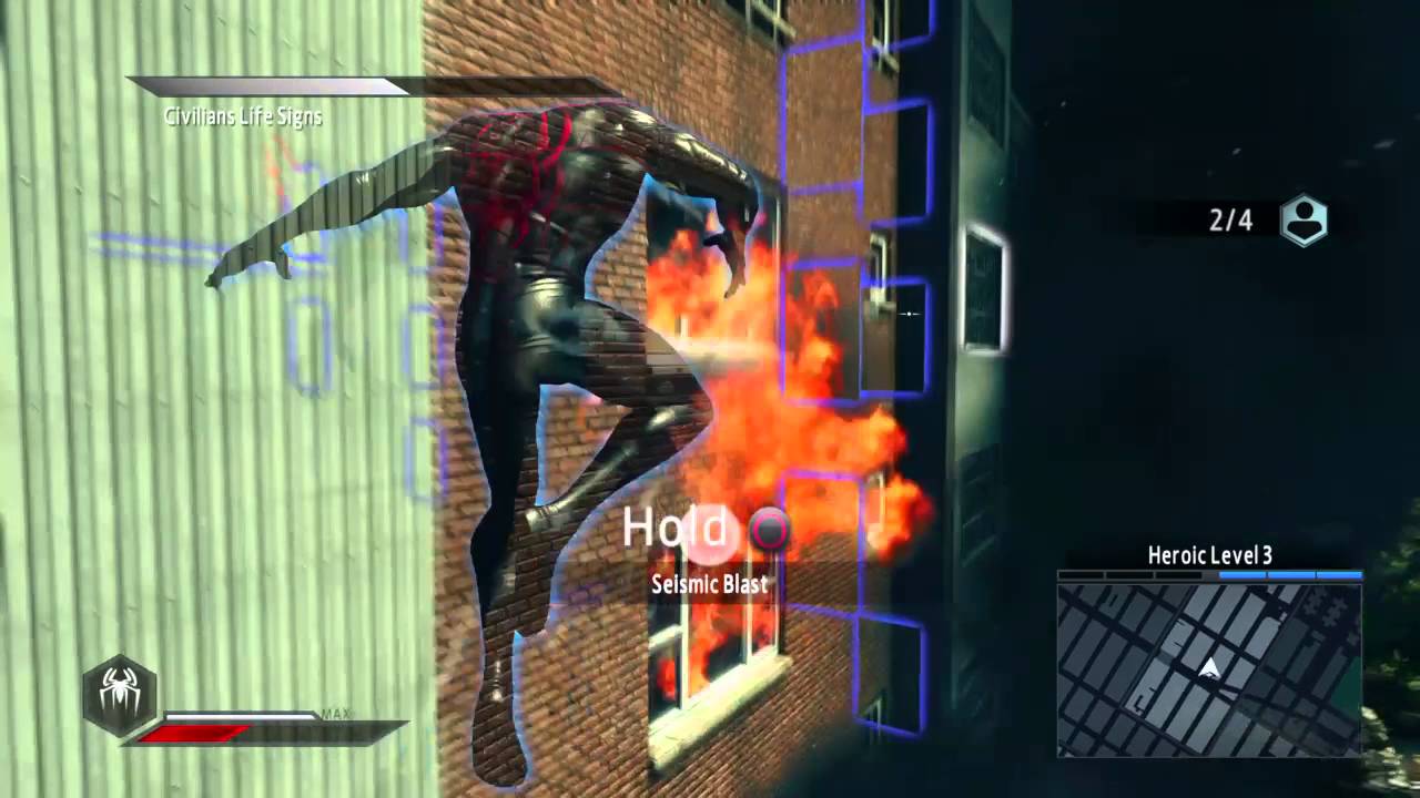 The Amazing Spider-Man 2™ Saving people from fire Mission