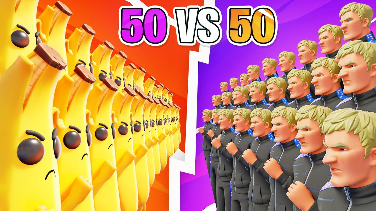 50 BANANE VS 50 JONESY - L'AFFRONTEMENT !