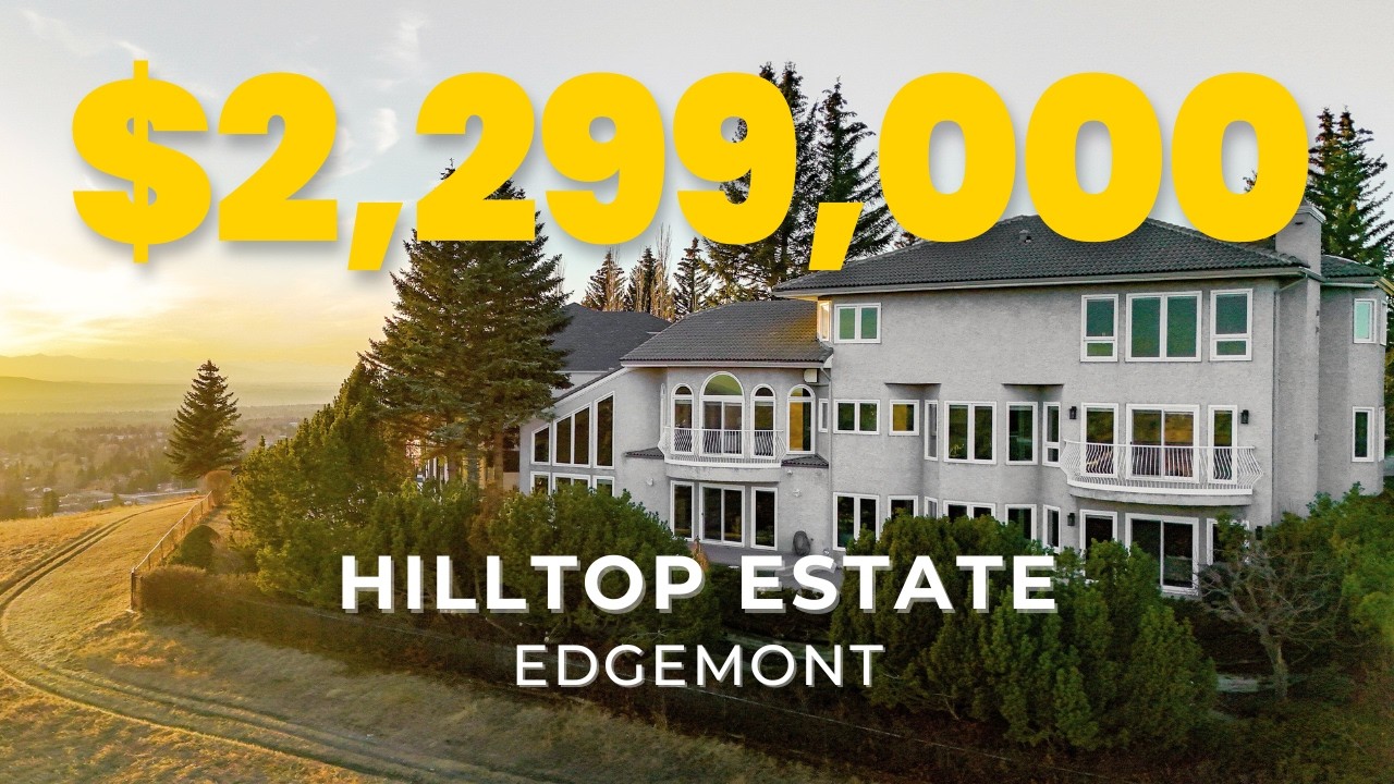 Step inside Calgary's most coveted hilltop estate. 🏔️