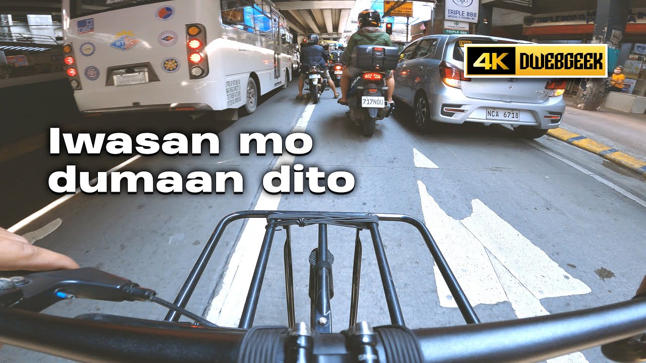 Papuntang Recto? Huwag ka Dumaan Dito—Bike Commute | DWEBGEEK [4K]