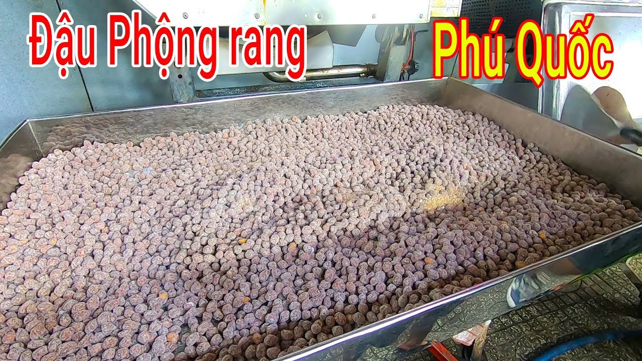 Đặc sản Đậu Phộng rang 34 vị kiểu Pháp ít người biết ở chợ Đêm Phú Quốc