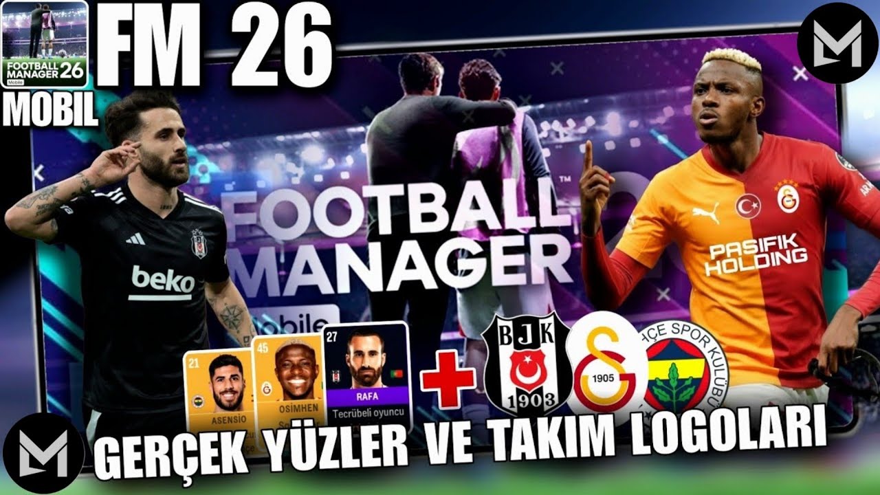 HOW TO MAKE A FOOTBALL MANAGER 2026 MOBILE LICENSE PATCH? FM 26 MOBILE REAL FACE AND LOGO PATCH