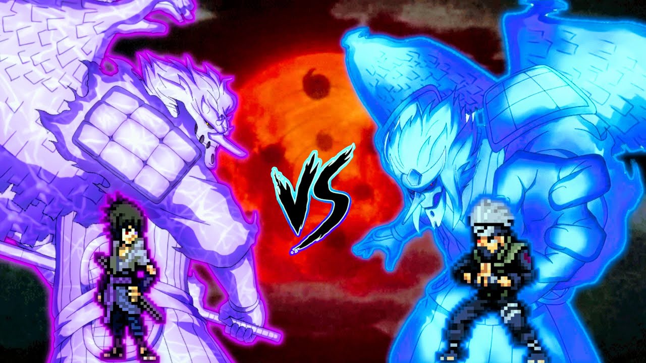 Sasuke Indra OP(New) VS DMS Kakashi in Jump Force Mugen
