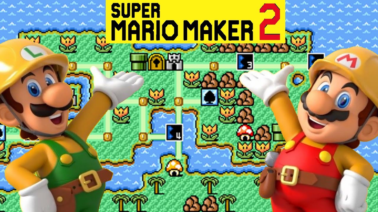 Super Mario Bros. 3.: World 4 Remade in Super Mario Maker 2