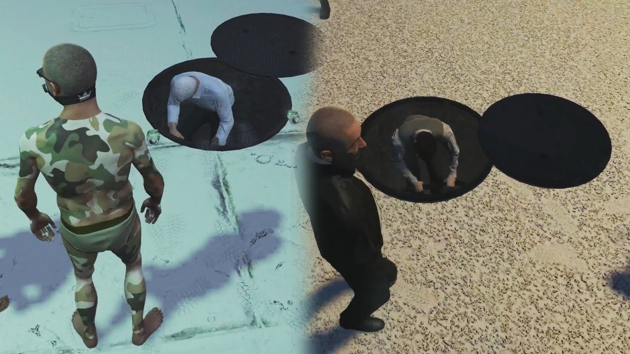 Mr. K Traps Carmine and Bobby Charles in the Sewer | Nopixel 4.0