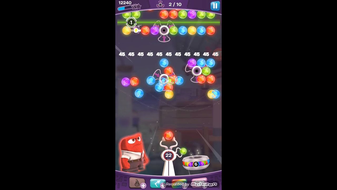 Inside out thought bubbles level 366, головоломка шарики за ролики, Alles steht Kopf / Vice-Versa