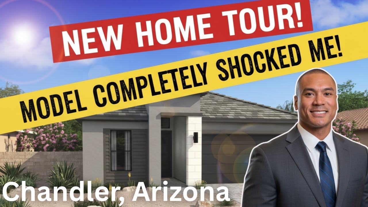 This Model Home COMPLETELY Shocked Me! 😱 | Cork Floorplan Tour in Chandler AZ by K. Hovnanian Homes