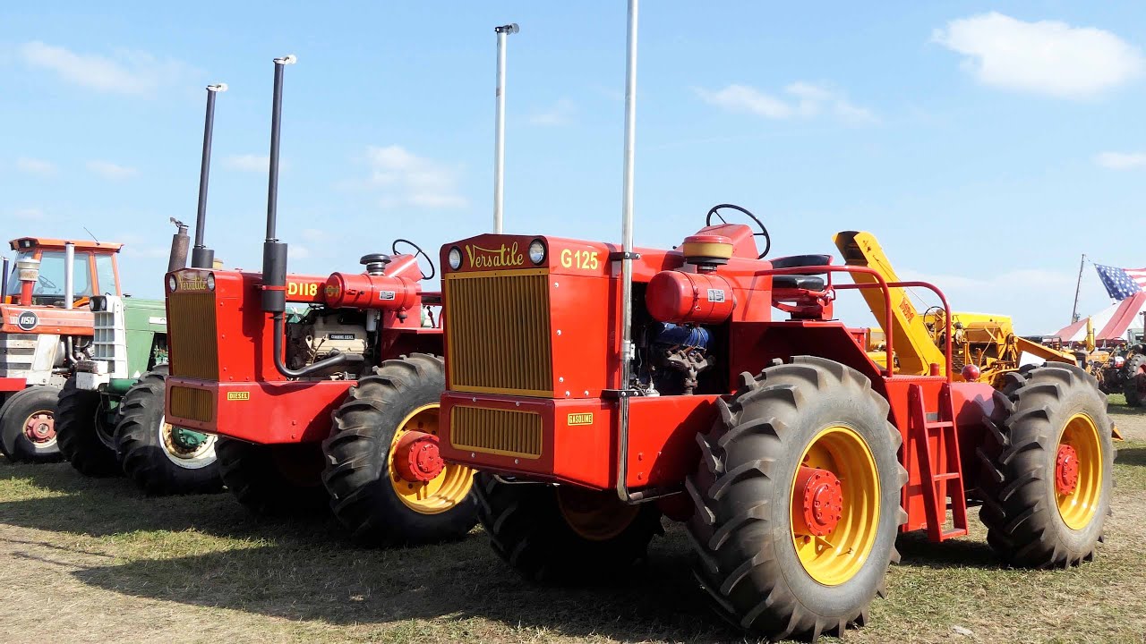 Versatile D118, G125 & 145 at Half Century of Progress Show 2023