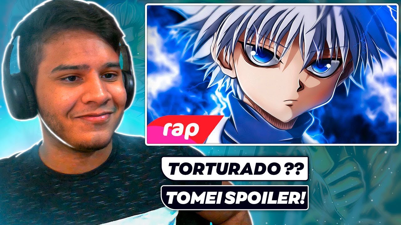 UM NÃO OTAKU; REACT Rap do Killua (Hunter x Hunter) - MEU NOME COMEÇA COM KILL | NERD HITS