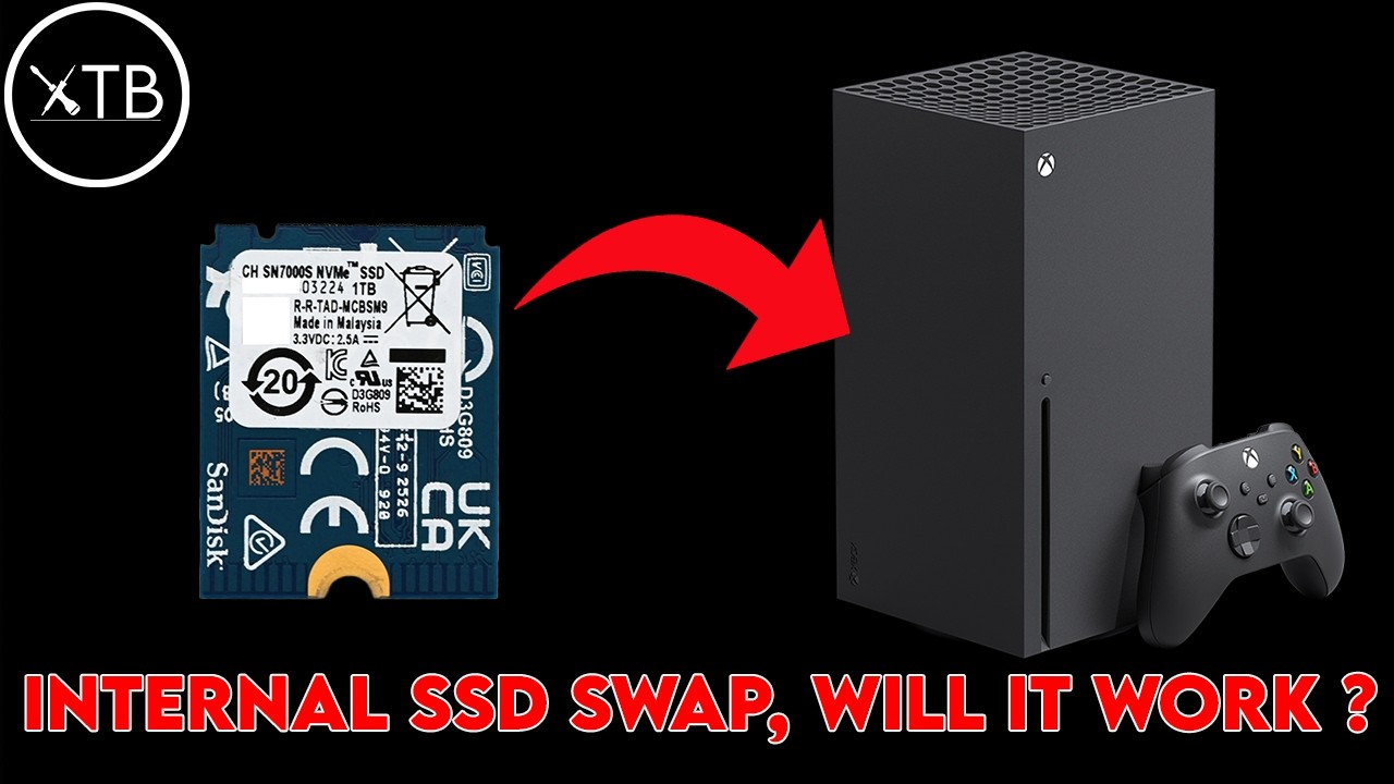 Замена SSD на Xbox Series X &mdash; загрузится ли консоль?