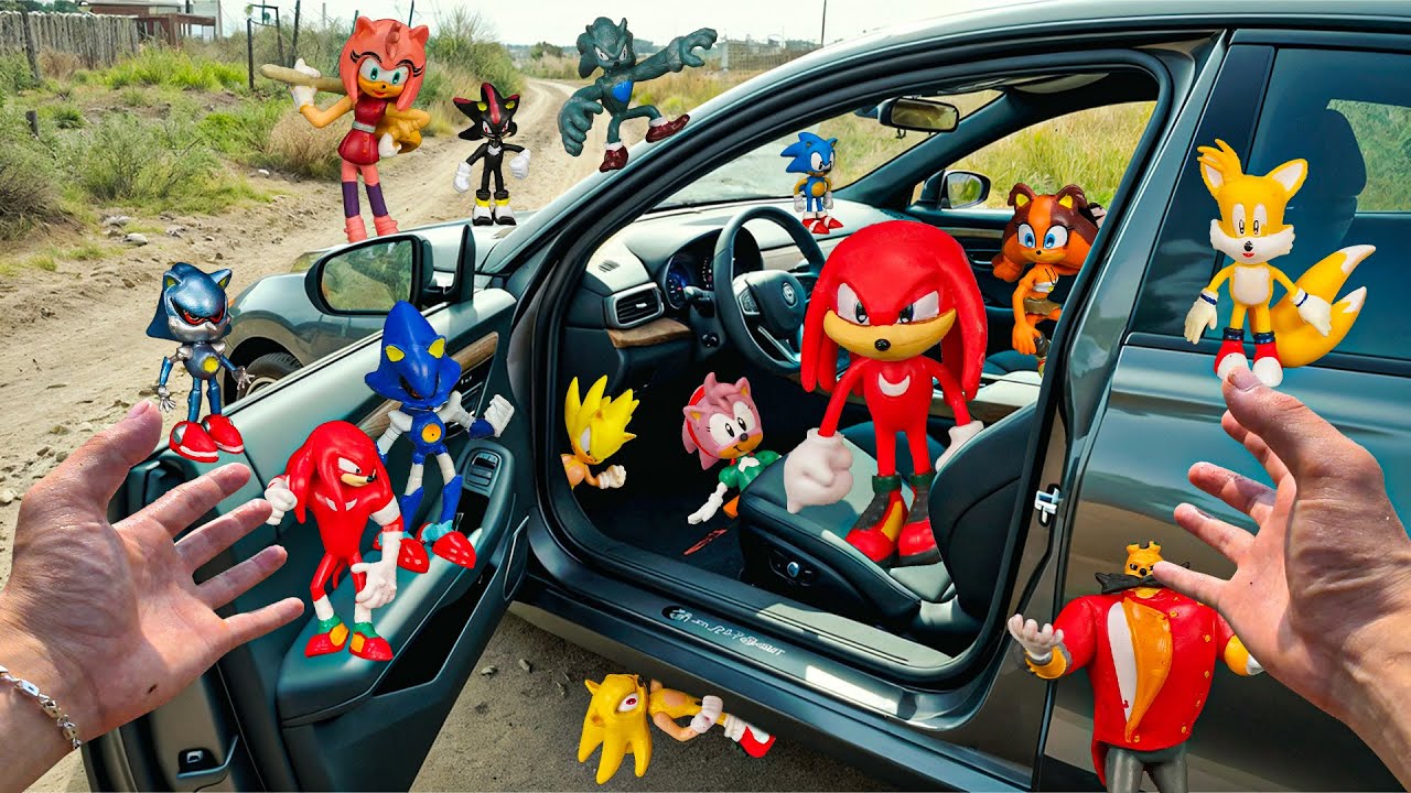 Camera Catches NEW ALL THE SONIC TAPES  in real life